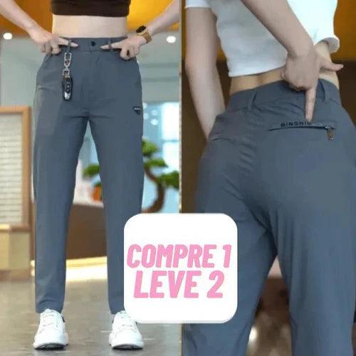 Pague 1 Leve 2 | Calça Confort Feminina + Frete Grátis - Loja Elegance